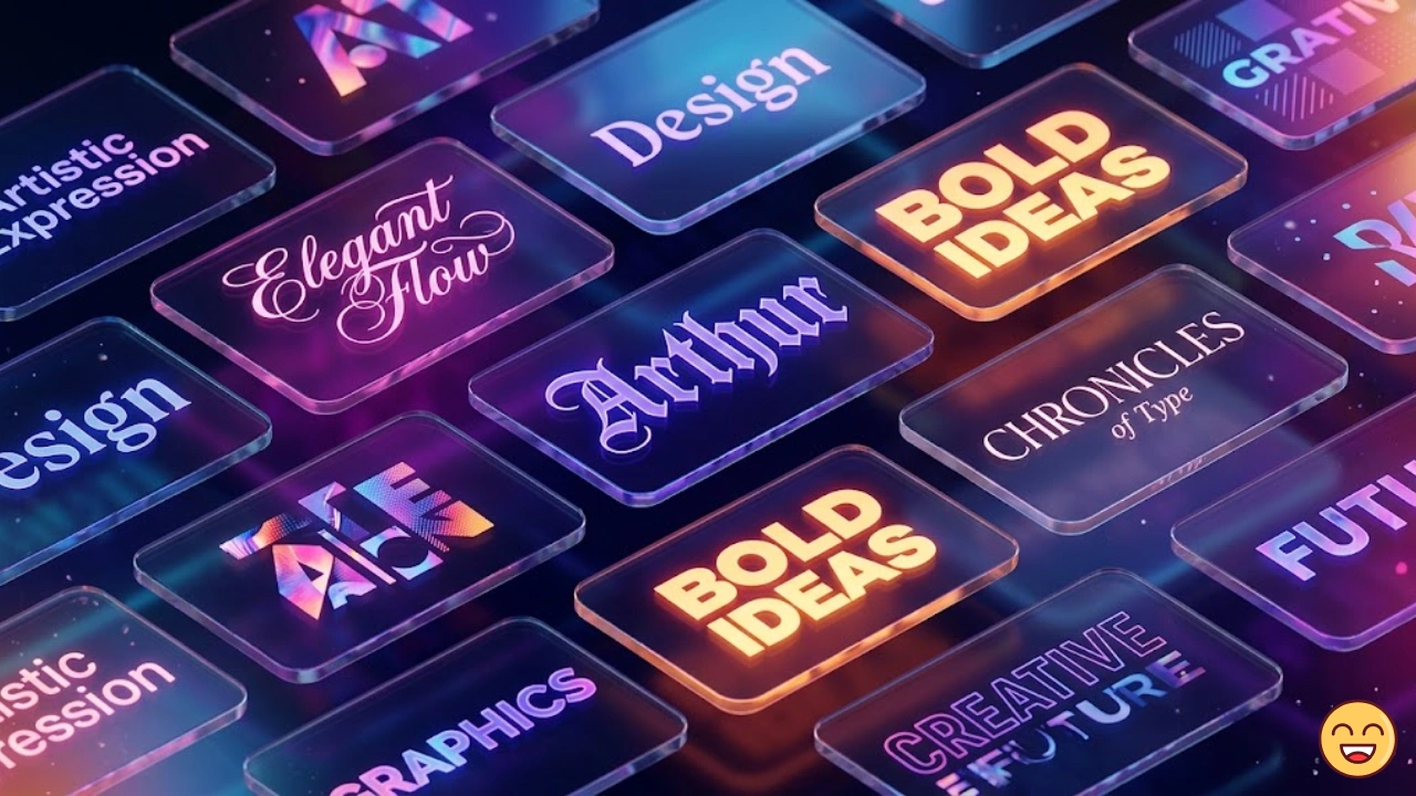 Catalogue visuel des différents types d'écritures spéciales