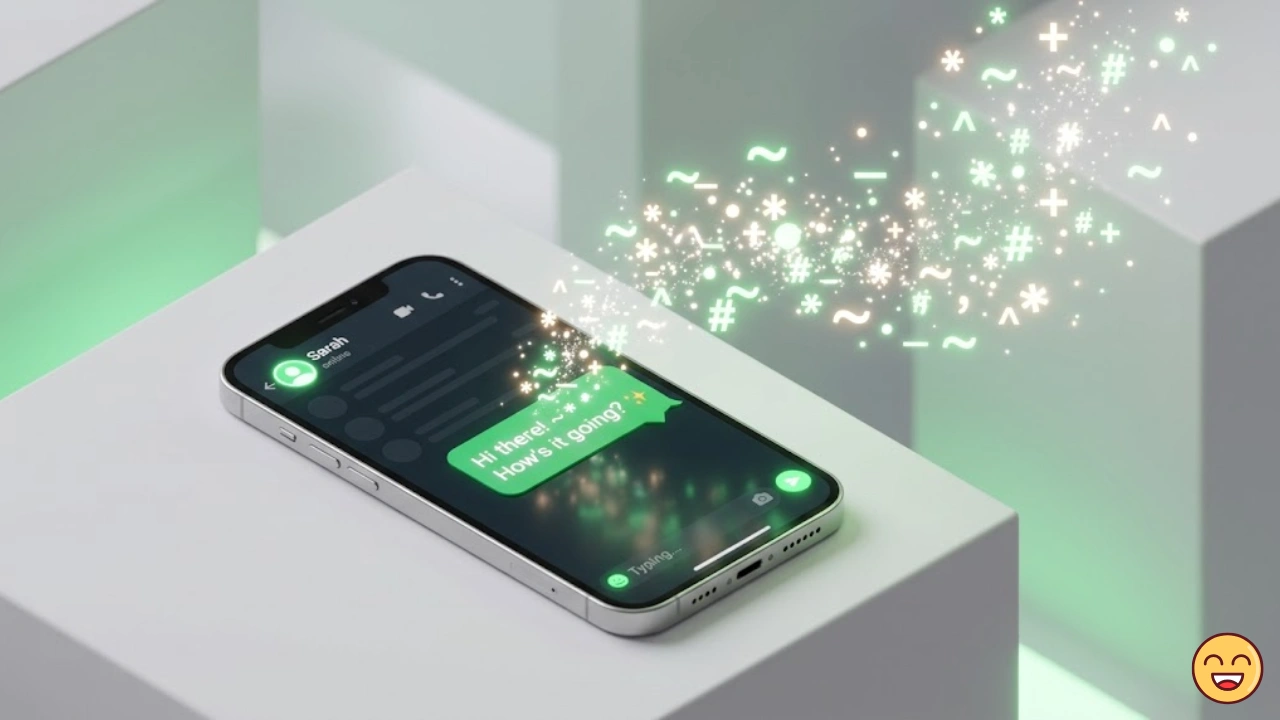 Exemples de statuts et bios WhatsApp stylisés avec polices Unicode et formatage Markdown