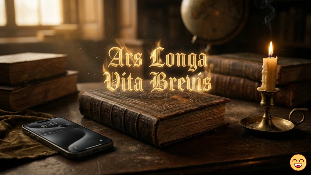 Écriture médiévale et gothique sur fond sombre